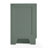Freitas 72'' Solid Wood Double Bathroom Vanity in Vintage Green, Base Cabinet without Top-131260410
