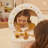 Freniland - Kids Pretend Hair Salon Set - Dressing Table with Comb & Hair Dryer - Wooden Vanity & Mirror for 3 years+