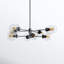 Lustre linéaire moderne Spoutnik à 8 lumières Alpharetta