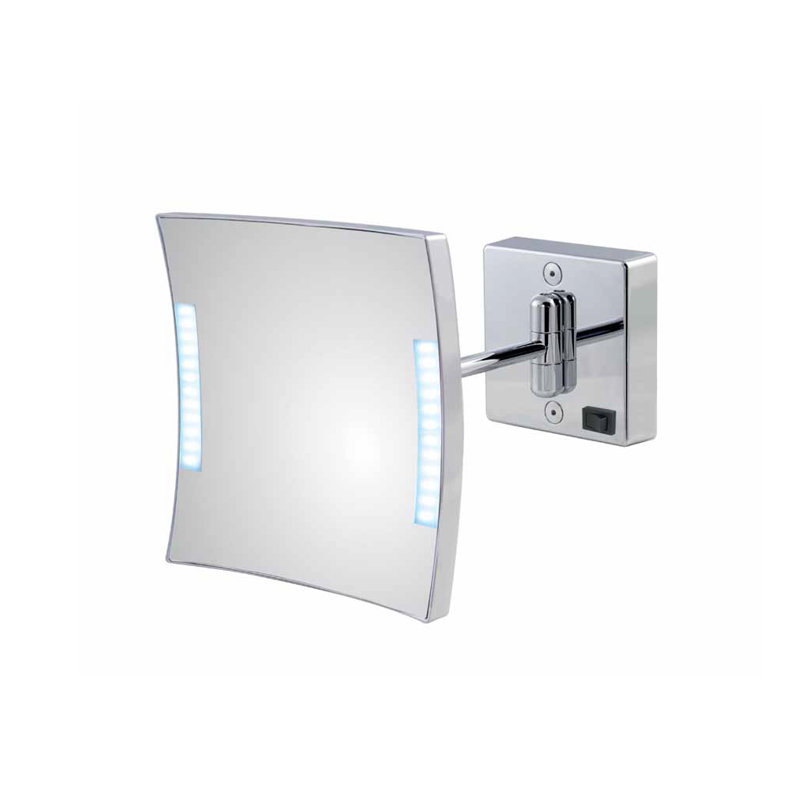 Quadrolo Metal Flat Wall Mirror