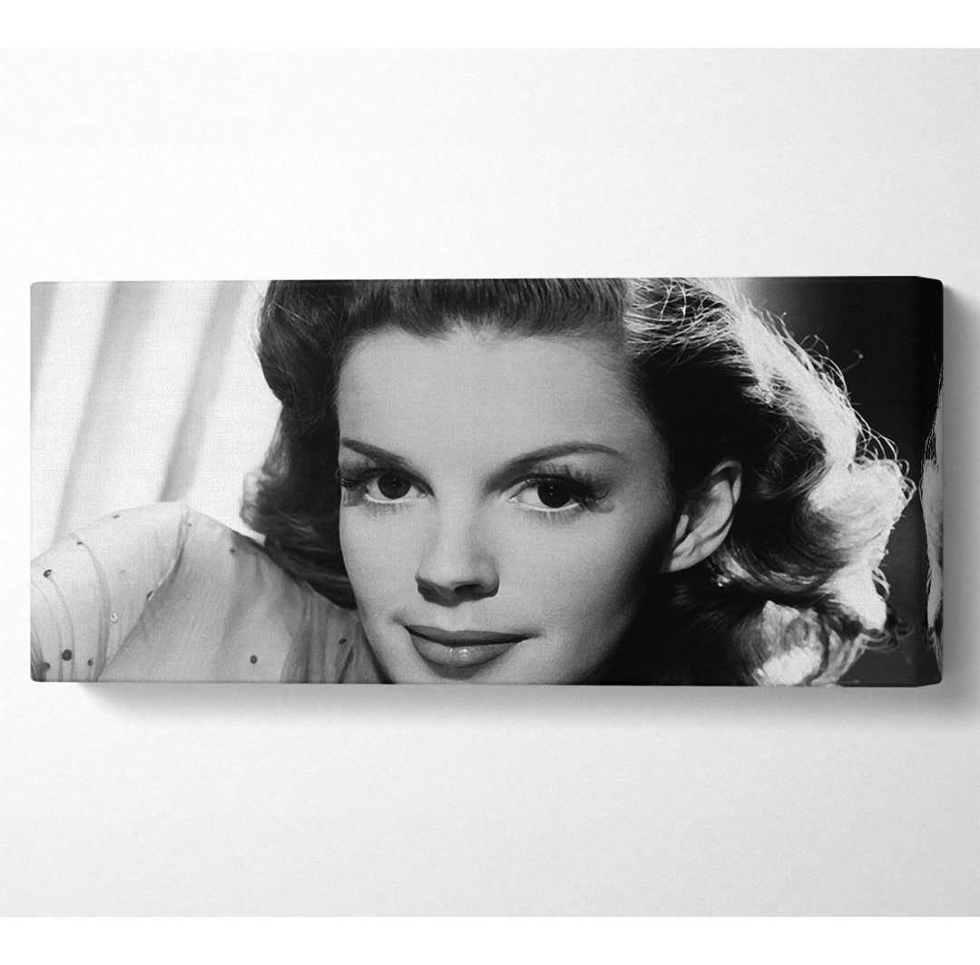 Judy Garland Retro - Wrapped Canvas Kunstdrucke