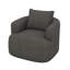 Fauteuil pivotant rembourré à accoudoirs rembourrés Modern-1868946750