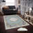 Luxurious 3D Printed Woven Carpet, 55.1 x 86.6 inches | 100% Polyester, Antibacterial, Machine Washable | Non-Slip PVC Felt Dot Underside, 0.3 in Pile Height | Perfect for Living Room, Bedroom & Home Decor-1536937165