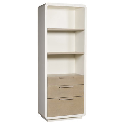 Cove Solid Wood Etagere Bookcase