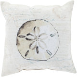 Rain Floral Indoor/Outdoor Throw Pillow
