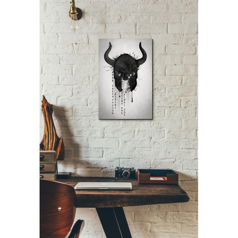 Art mural sur toile, "Northmen" par Nicklas Gustafsson, H 18 po x l 12 po