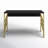 Ricka Modern Writing Desk With Metal Legs-1060175007