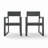5-Piece HDPE Outdoor Dining Set With Weather-Resistant Patio Table And 4 Armrest Chairs