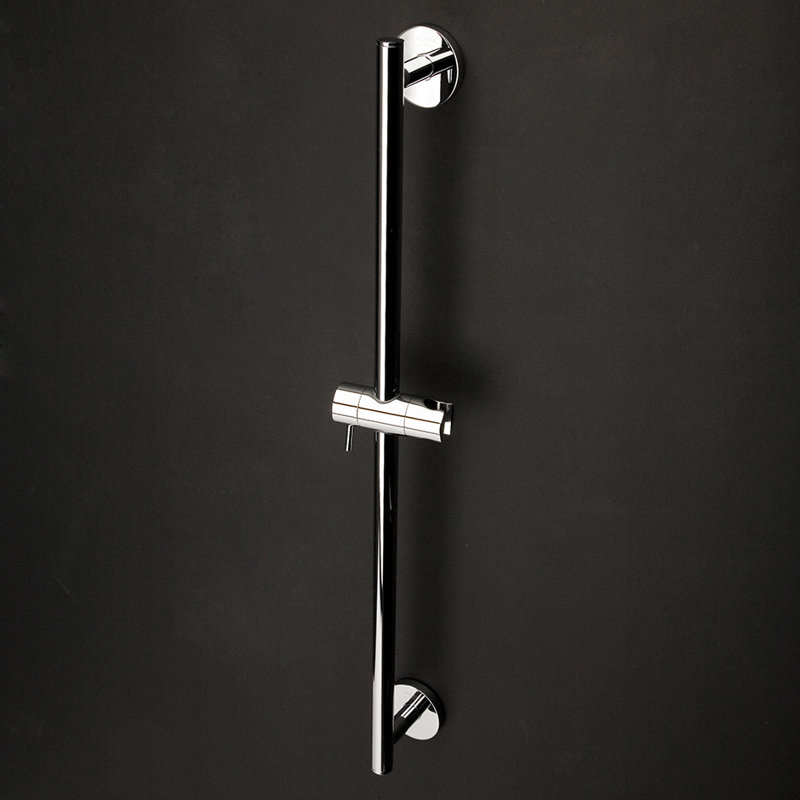 Cigno 1570 Rail With Hook, Polished Chrome