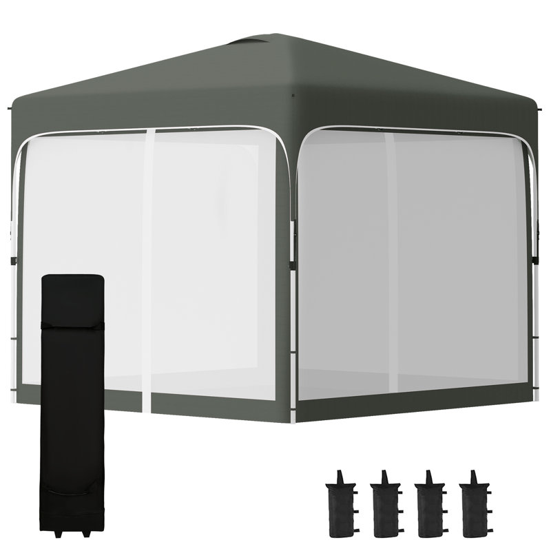Pavillon de jardin 10 po x 10 po Outsunny