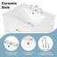 Meuble-lavabo de salle de bain avec lavabo-814645422