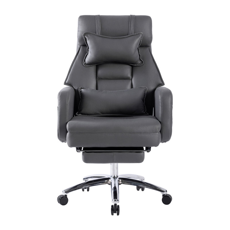 Swivel Ergonomic Office Chair, Dark Gray