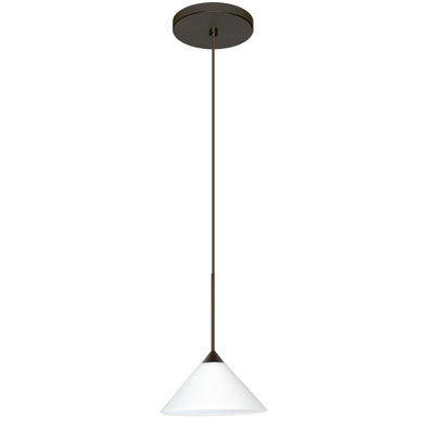 Luminaire suspendu 1 lumière à cône simple Rodrigues