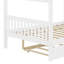 Lit en bois avec couchette-886259106