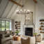 Chakra 12 - Light Dimmable Chandelier Modern Farmhouse Chandelier Extra Large Chandelier Light Fixtures For Dining room