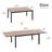 Outdoor Aluminum Extended Table-544986786