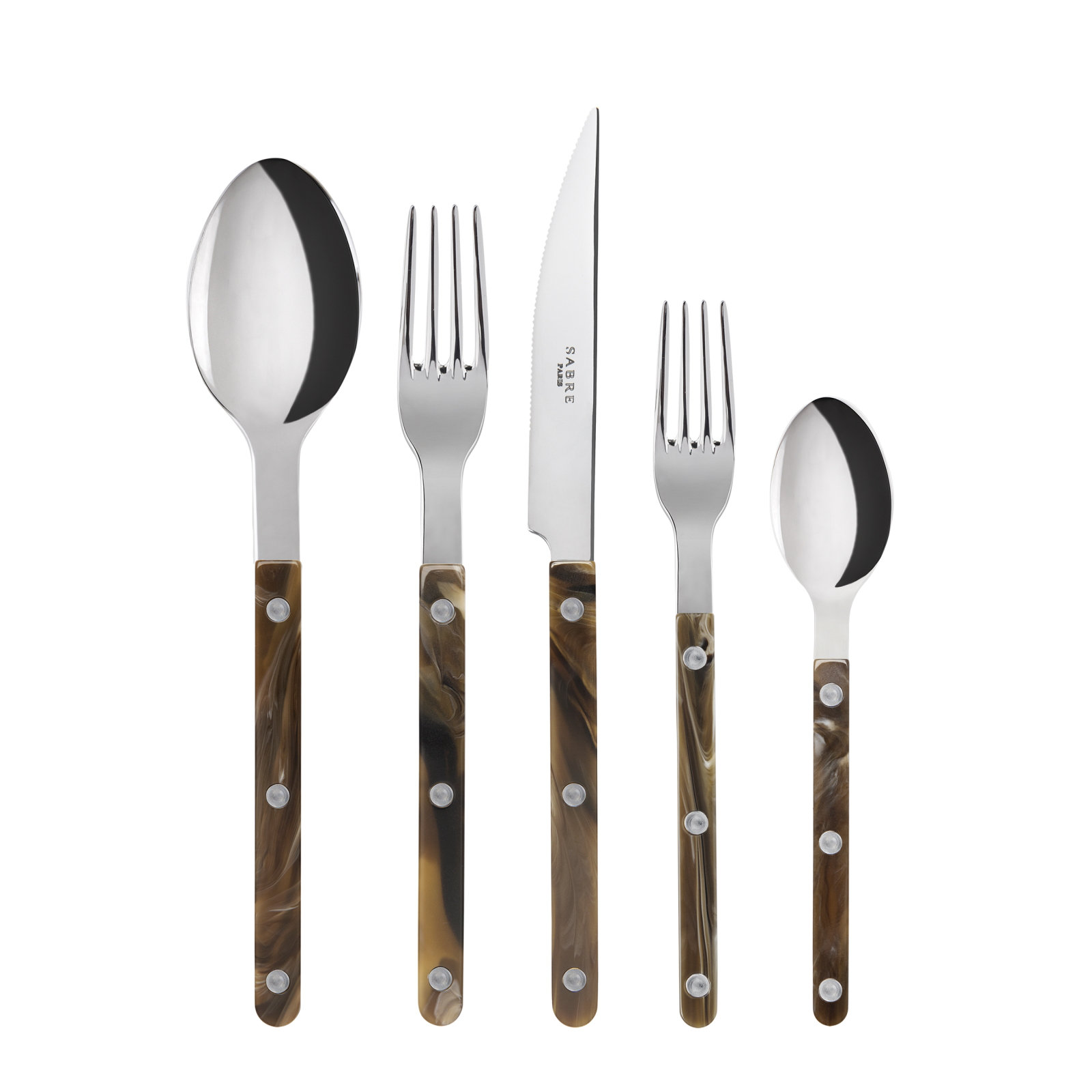 Sabre Paris Bistrot Buffalo Stainless Steel Flatware Set | Perigold