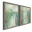 Morning Egret I - ensemble de 2 reproductions d'art sur toile encadrées-834853166-834853164