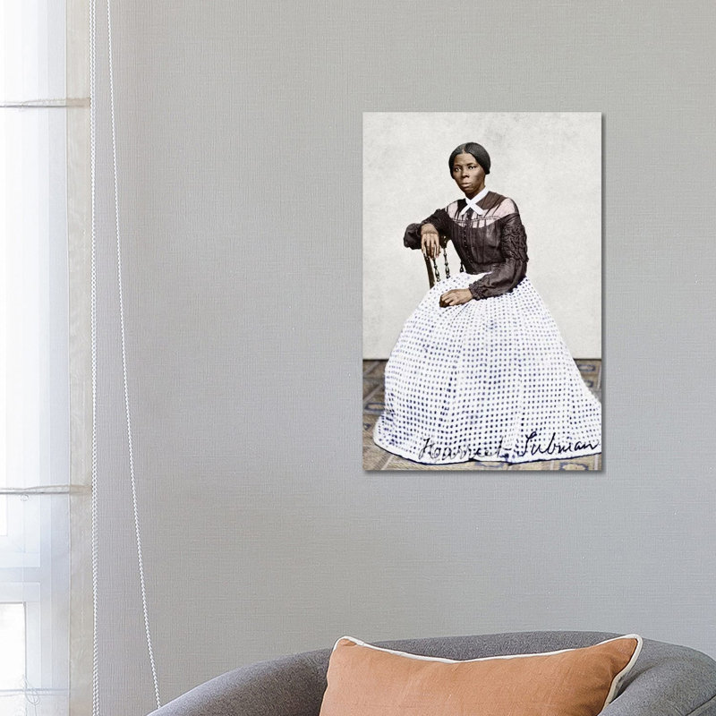 Harriet Tubman (C1823-1913) by Benjamin Powelson - Wrapped Canvas Print, 66.04 cm H x 45.72 cm W x 1.91 cm D