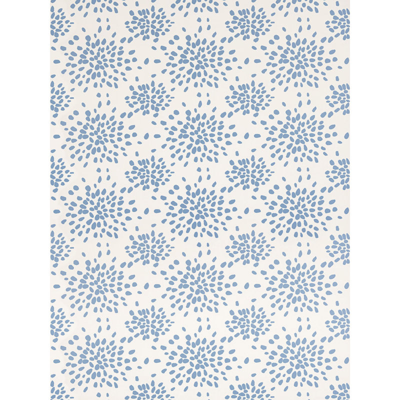 Fireworks Wallpaper Roll by Albert Hadley, Delphinium