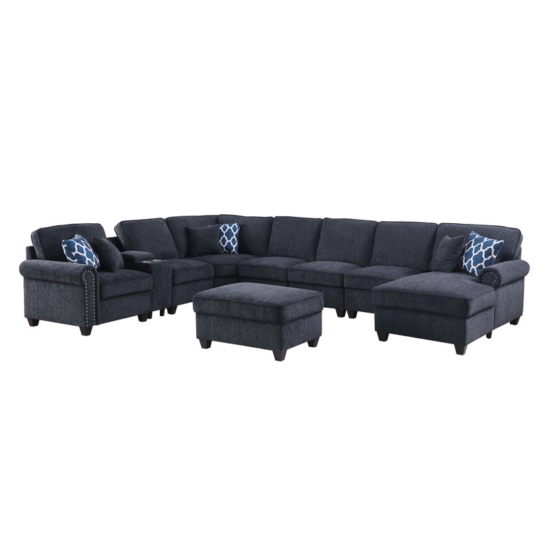 Canapé modulaire Bundrick, Gris chenille