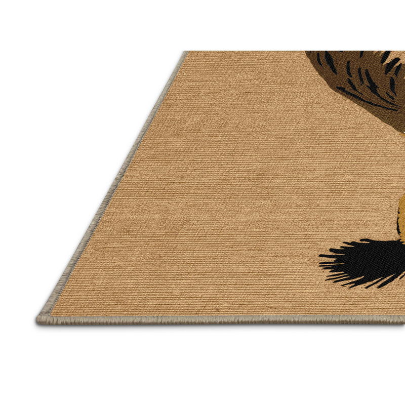  Tapis lavable Southern, Rond 4 pi