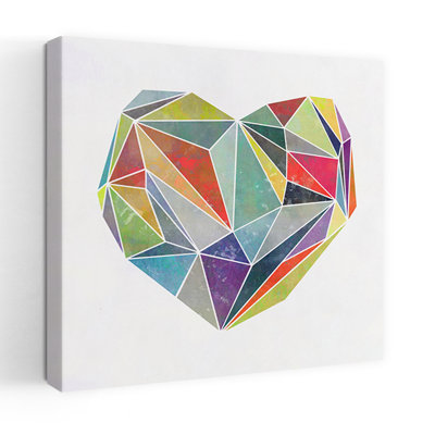 Contemporary Art Abstract Colourful Geometric Art