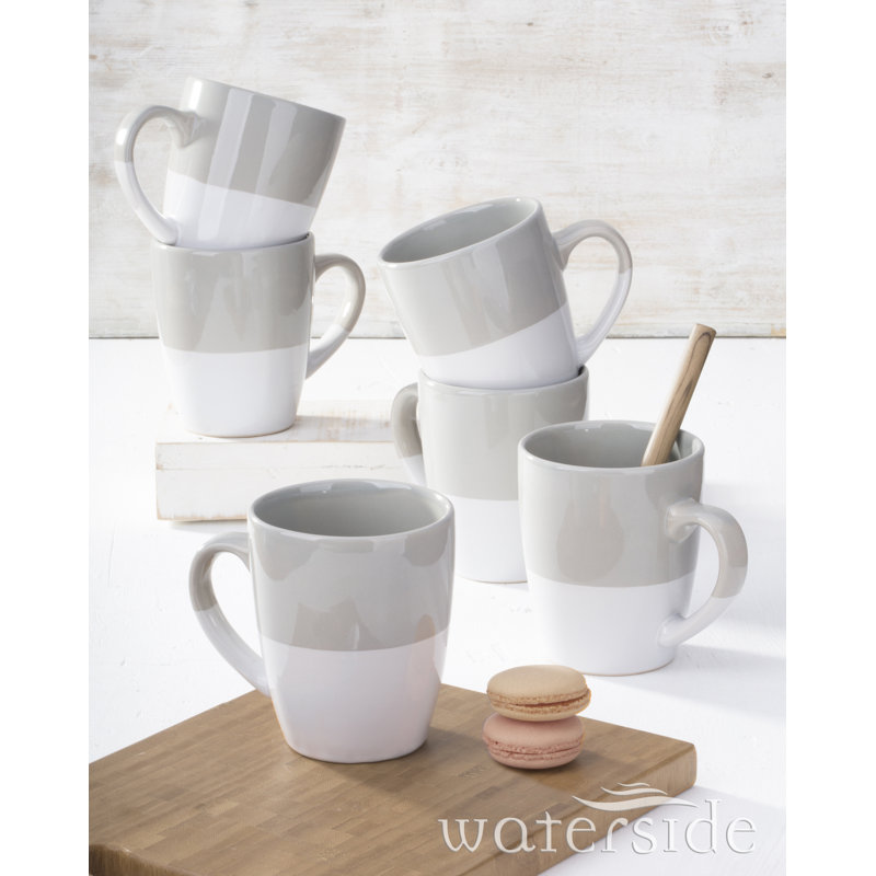 Dipped Grey mug