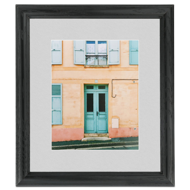 Cadre pour photo simple 6 "x 8" en bois mat, Chandelier