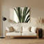 Aquarelle botanique 49, art mural en métal beige-1788575261