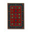 Tapis tissé rouge Mosso-1654869158