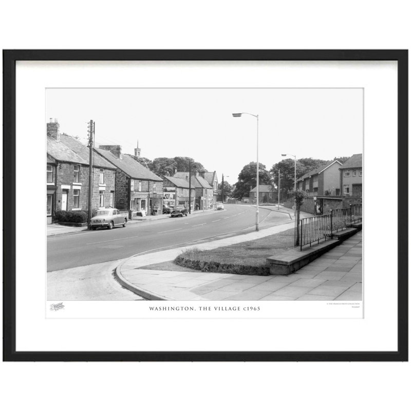 Washington, The Village C1965 by Francis Frith - Single Picture Frame Print, 60cm H x 80cm W x 2.3cm D