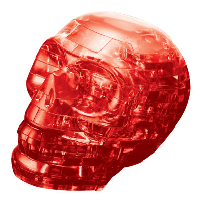 Crâne de cristal 3D