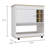 Rolling Bar Cart With Wine Storage-119018705-119018708