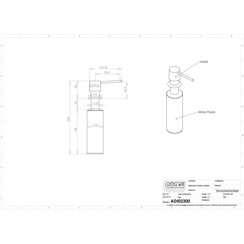 Elleci Soap Dispenser