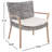 Eisley 15.74'' H Linen Upholstered Armchair-118304542