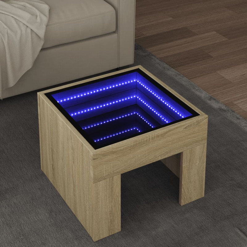 Cunera Coffee Table, 30cm H x 40cm L x 40cm W, Sonoma Oak