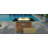 K&K 43" Propane Gas Fire Pit Table, 60000 BTU Rectangular Open Weave Wicker Fire Pit With Glass Wind Guard For Outside Patio Deck Garden Backyard - Orange & Mustard Yellow-949672568