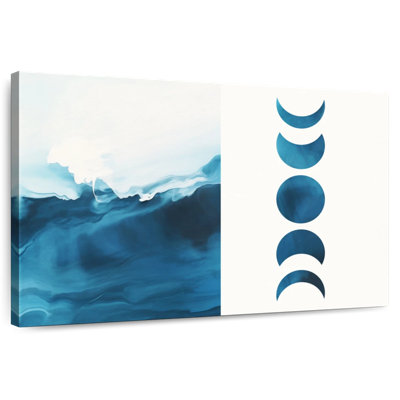 Avery Moonshine Waves Diptych