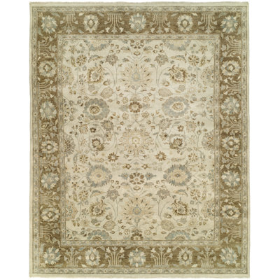 Wool Area Rug in Ivory