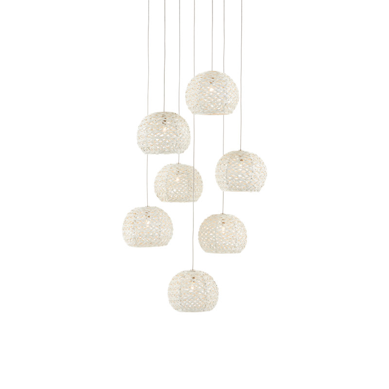 Luminaire suspendu 7 lumières Piero