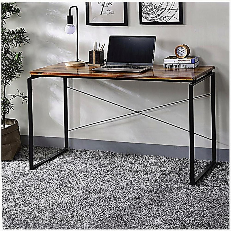 Table pour ordinateur 1pc, Brun / Noir