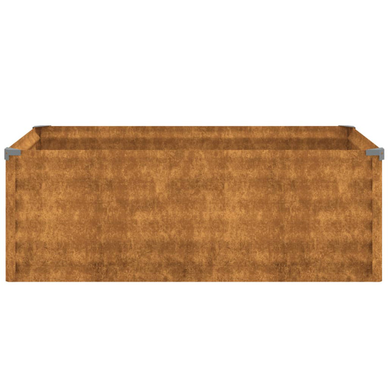 Almarene Metal Raised Garden Bed, 36cm H x 100cm W x 50cm D