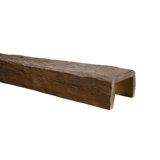 5-1/8 in x 8 in x 153 in Hand Hewn Faux Wood Beam