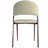 Ojani Leather Dining Chair, Modern Mid Century Upholstered Chair with Iron Legs, Comfortable Waterproof Accent Chair for Kitchen, Living Room, and Restaurant-1887407956