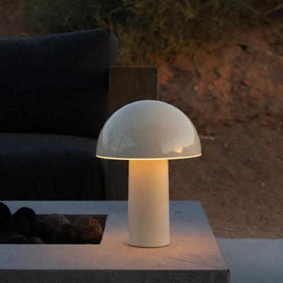 Lampe de table DEL à champignon portable 3 po Celia