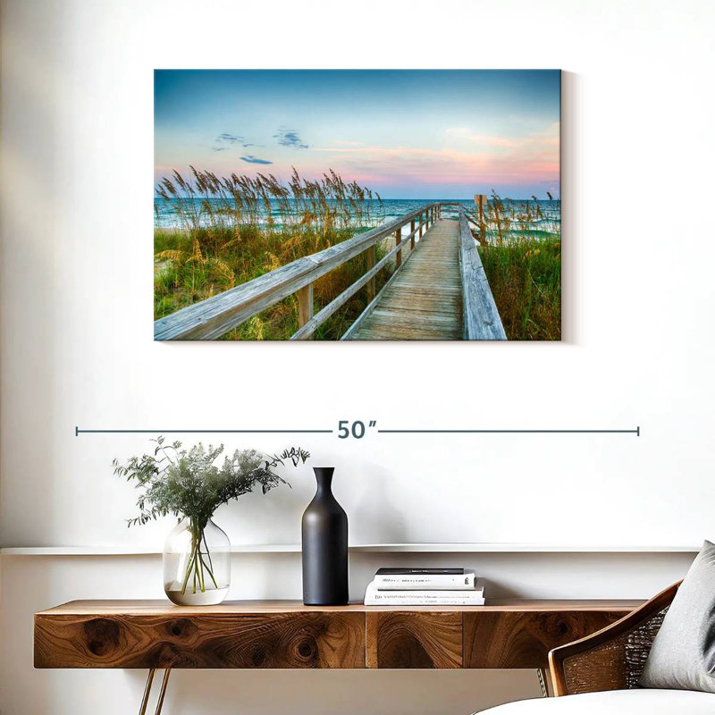 Gillard Kure Beach Boardwalk, H 24 po x l 36 po