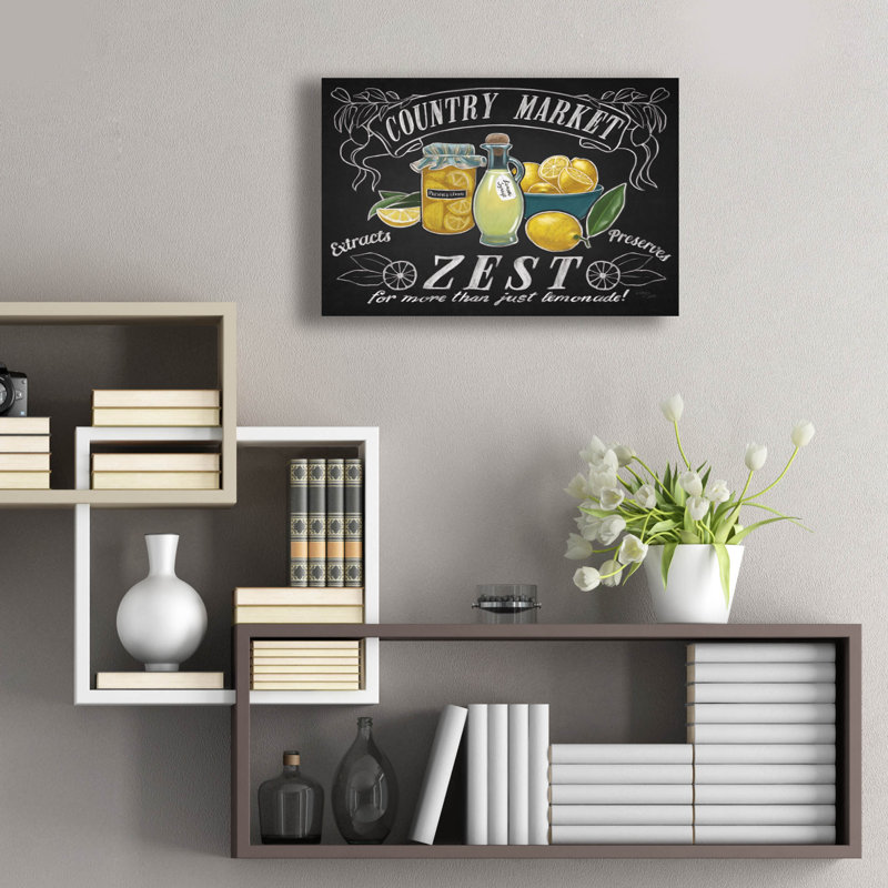 Art mural en verre acrylique «Farm Fresh 5» par Wellington Studio, H 16 po x l 24 po x P 0,2 po