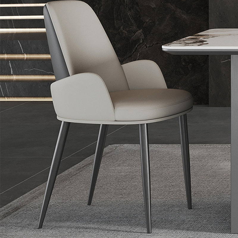 Chaise et salle à manger en bois massif gris, H 29,52 po x L 55,11 po x l 31,49 po