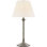 Irving 27" Table Lamp with Silk Pleated Shade